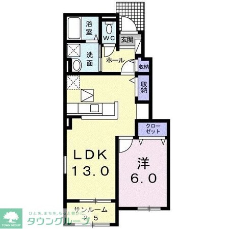 クレール・メゾンIの物件間取画像